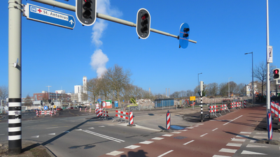 912452 Gezicht op het terrein waar de bebouwing aan het Thomas à Kempisplantsoen en de Thomas à Kempisweg te Utrecht ...